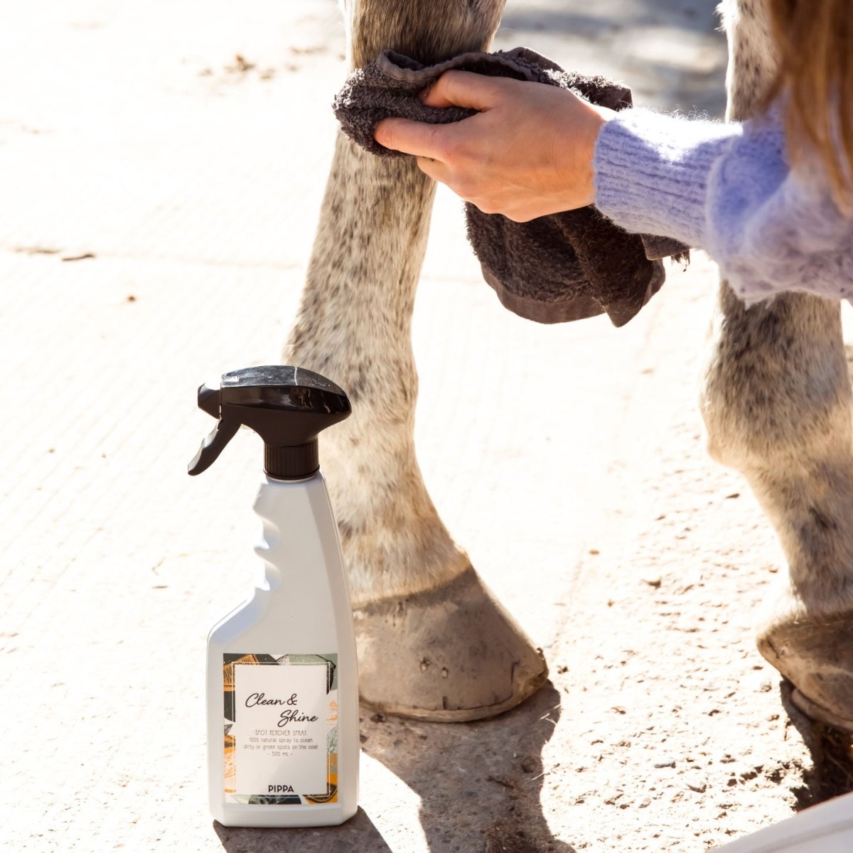 PIPPA Clean & Shine Spot Remover Spray - PIPPA Equestrian Soap - Anti - klit Spray