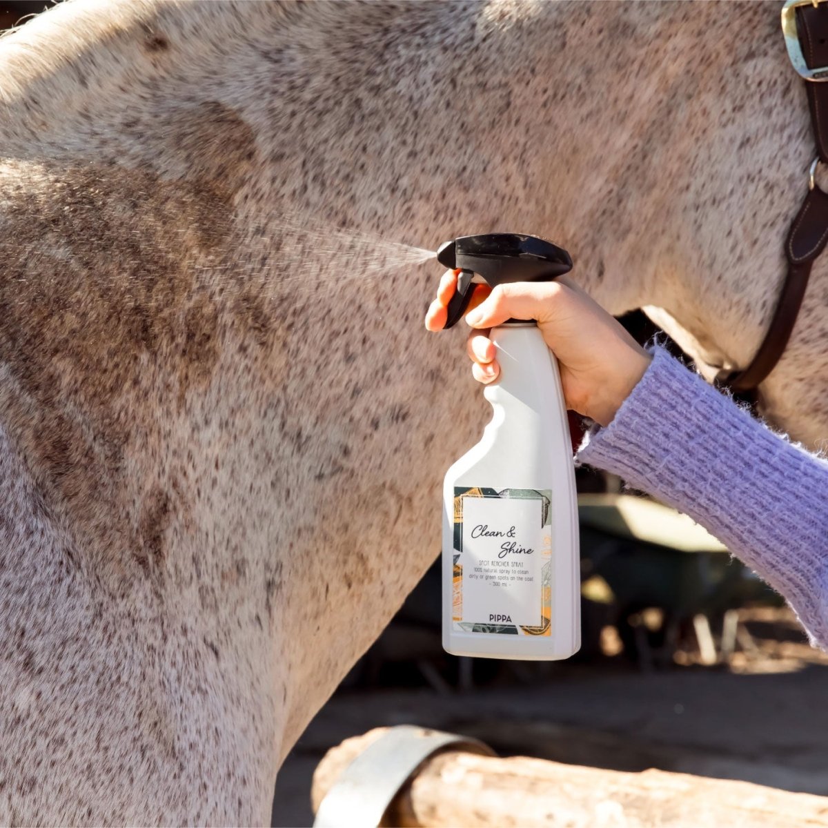 PIPPA Clean & Shine Spot Remover Spray - PIPPA Equestrian Soap - Anti - klit Spray