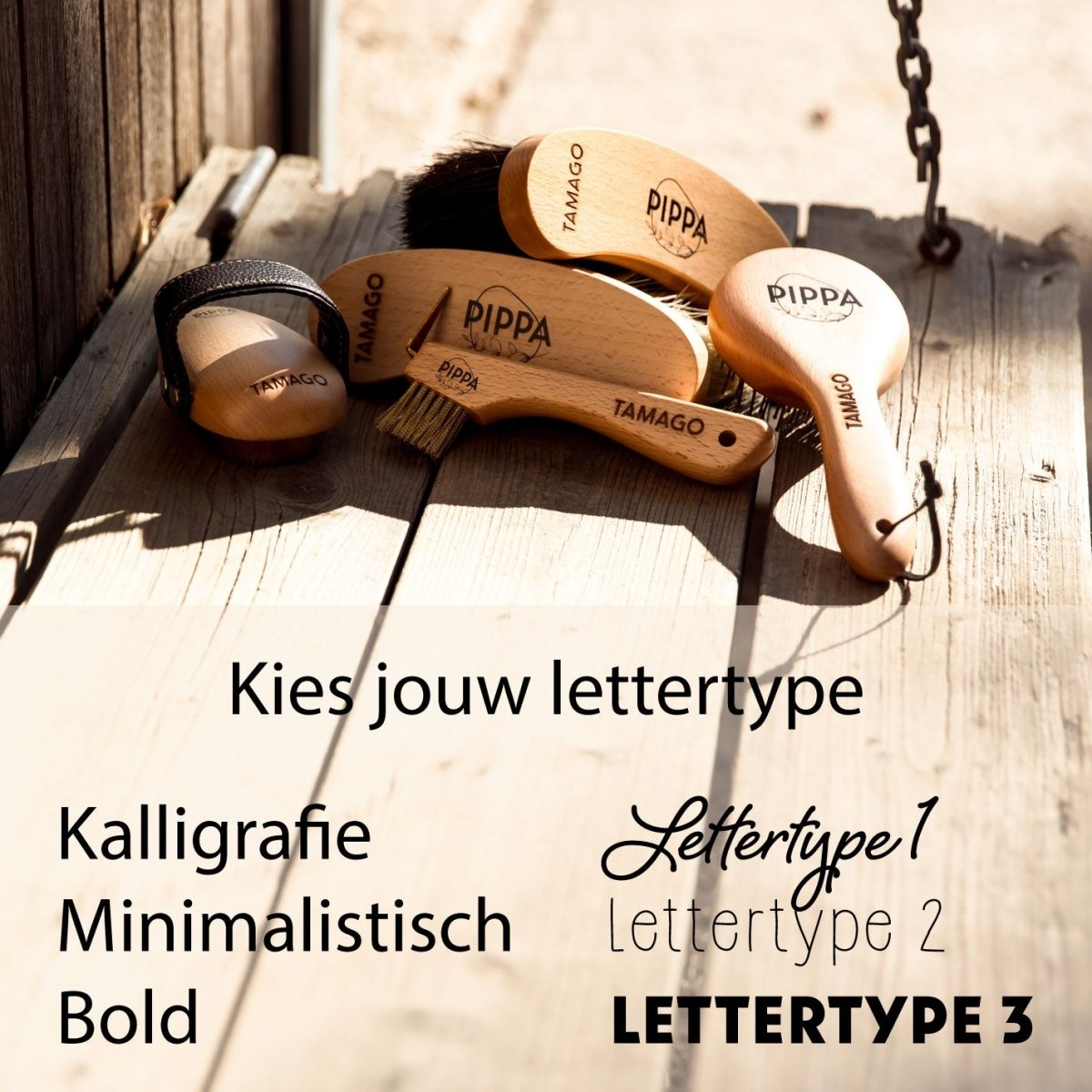 PIPPA Hoevenkrabber - PIPPA Equestrian Soap - Borstels