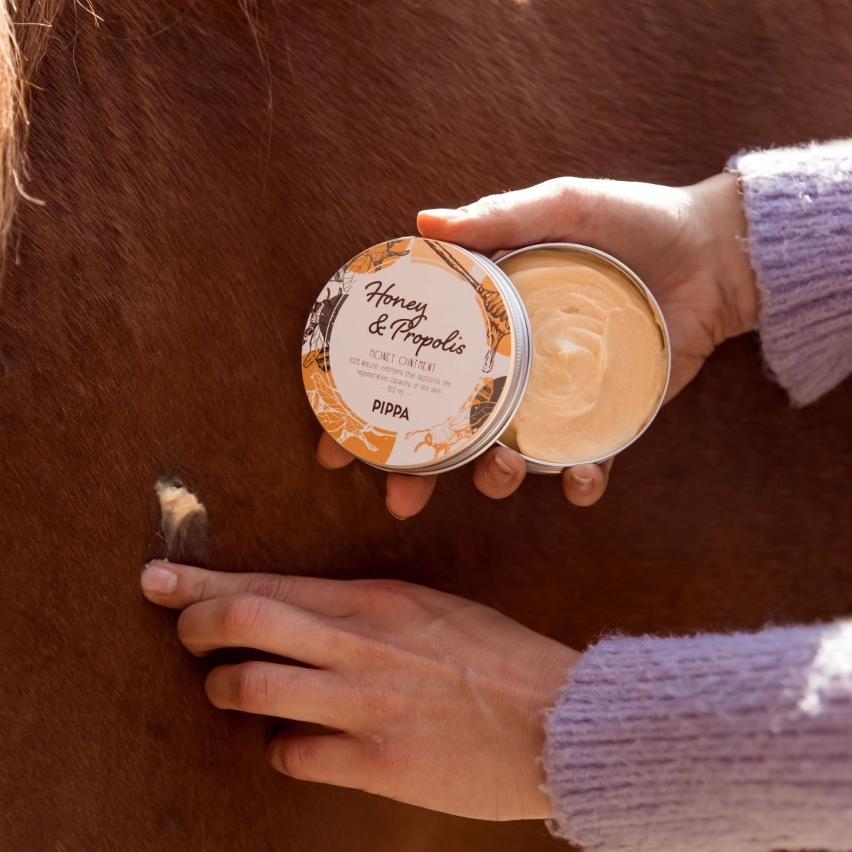 PIPPA Honey & Propolis Honingzalf - PIPPA Equestrian Soap - honingzalf