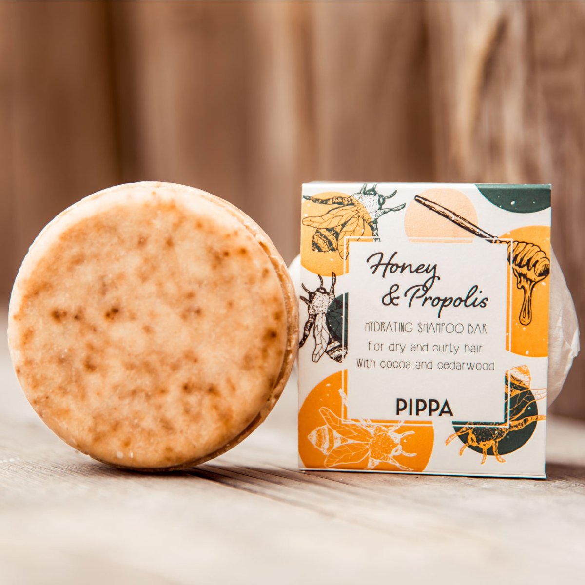 PIPPA Hydraterende Shampoo Bar Honey & Propolis - PIPPA Equestrian Soap - Shampoo Bars