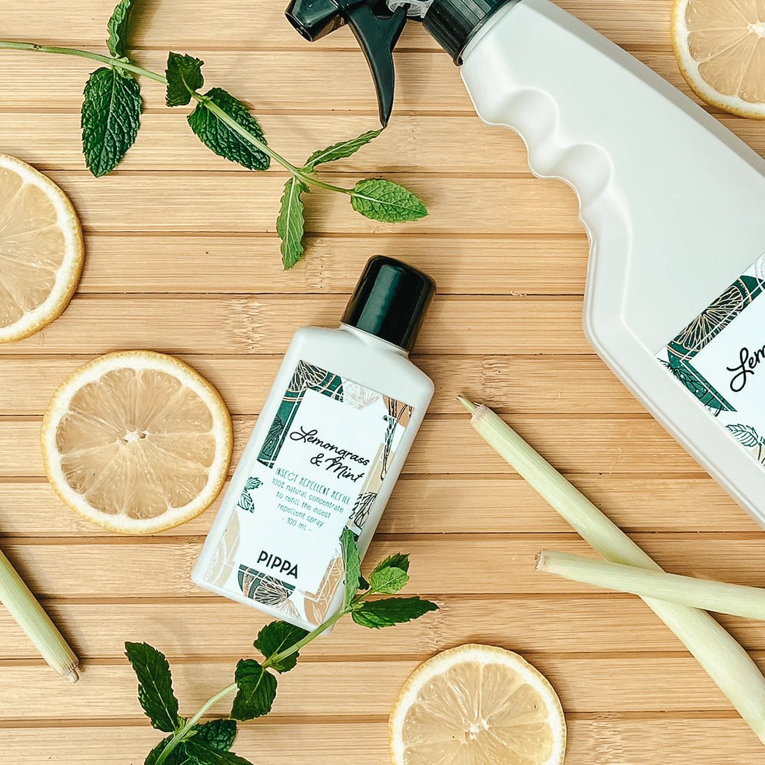 PIPPA Lemongrass & Mint Repellent Refill - PIPPA Equestrian Soap - Spray concentraat