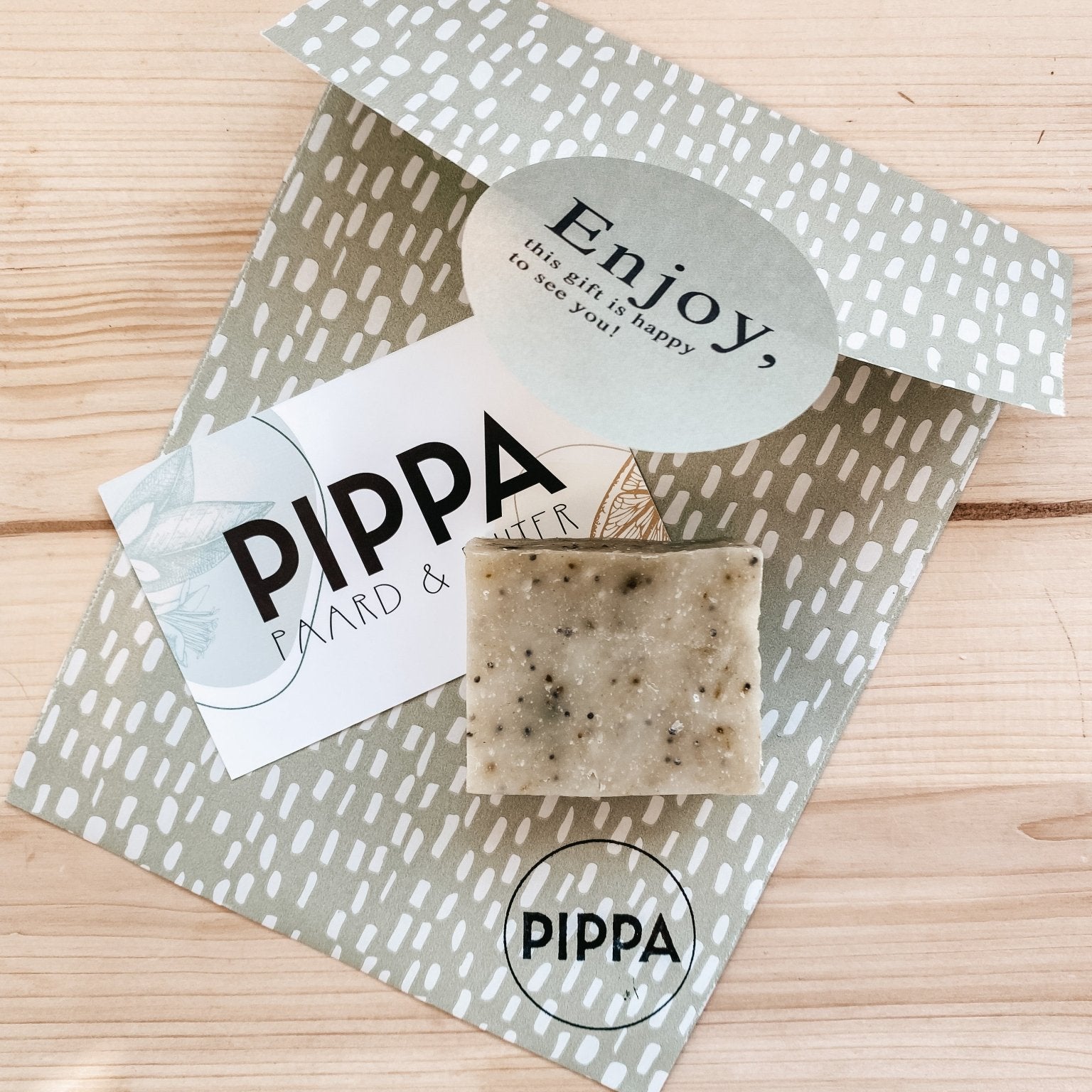 PIPPA Mini Shampoobar Cadeau - PIPPA Equestrian Soap - Shampoo en crèmespoeling voor huisdieren